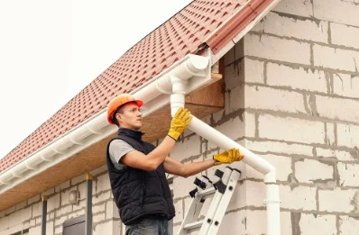 Pose et remplacement de gouttières à Bonnet